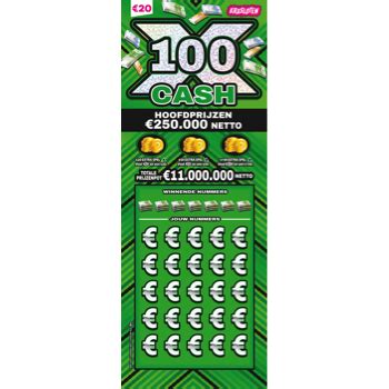 100x Cash Kraslot .